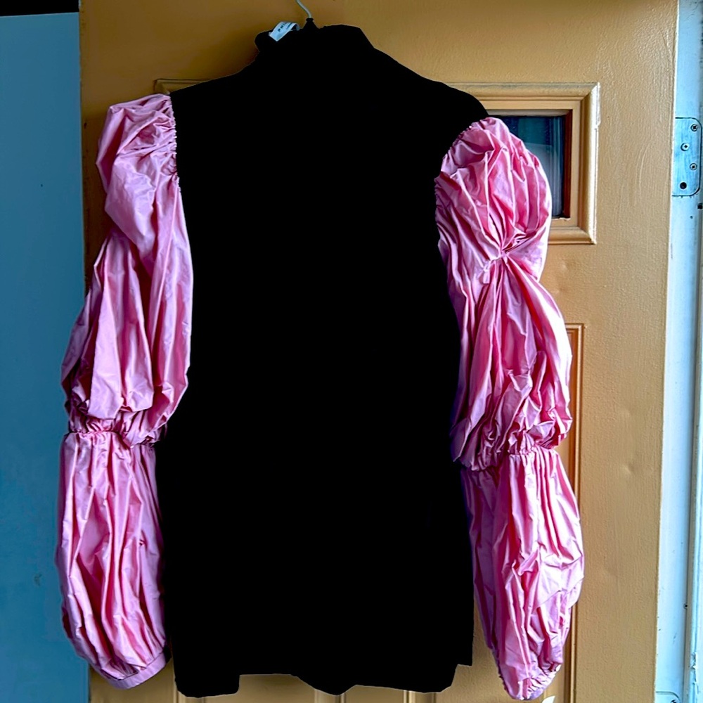 Philosophy velvet pink and black Rumper